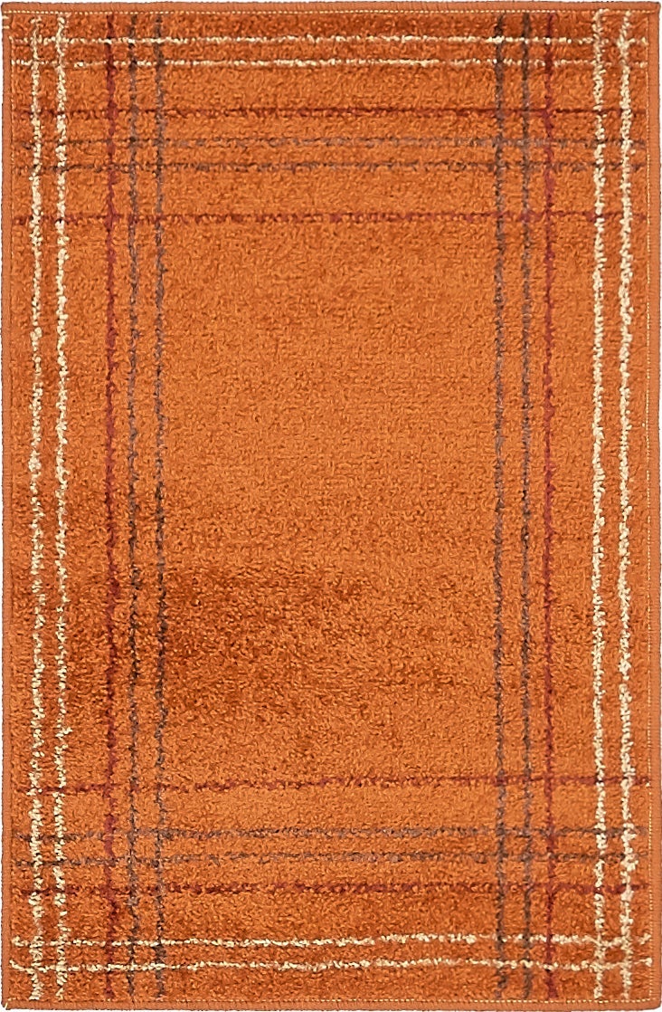 Autumn Meadow Collection Area Rug -  Pumpkinpatch Rectangle Terracotta  lifestyle 2