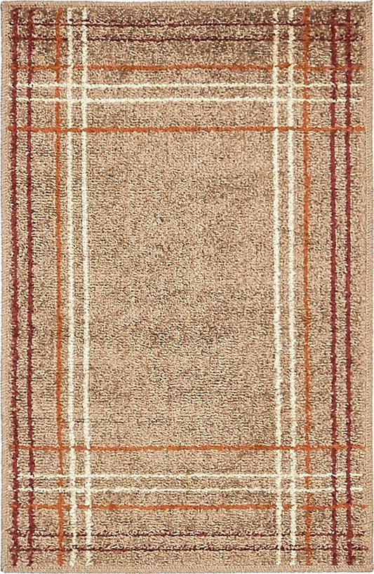 Autumn Meadow Collection Area Rug -  Pumpkinpatch Rectangle Light Brown Main