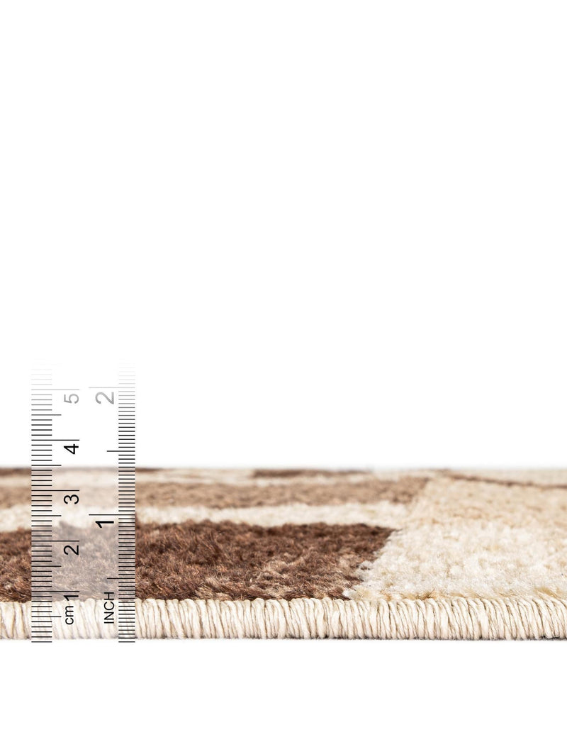 Autumn Meadow Collection Area Rug -  Sycamoreside (Light Brown) Rectangle Light Brown  lifestyle 16