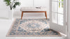 Salzburg Elegance Collection Area Rug -  Getreidegasse Square Cream  lifestyle 31