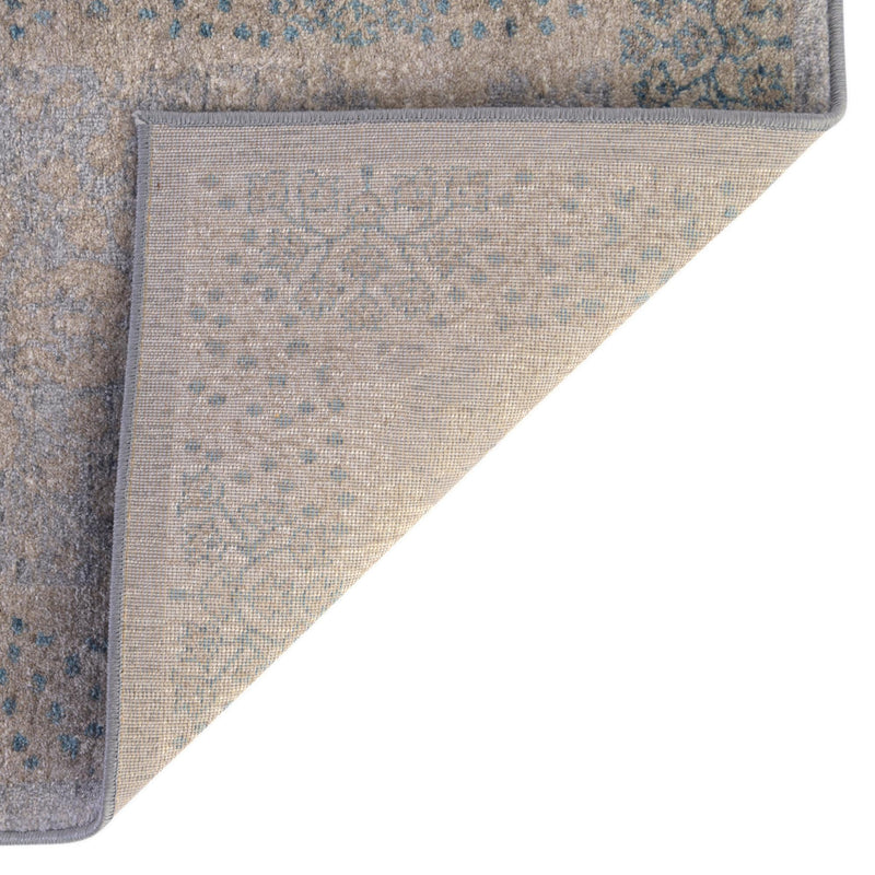 Salzburg Elegance Collection Area Rug -  Hellbrunn Square Gray  lifestyle 63