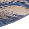 Urban Terrace Collection Area Rug -  Jetty Round Blue  lifestyle 43