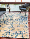 Garden Terrace Escape Collection Area Rug -  Fauna Rectangle Beige  lifestyle 2