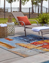 Urban Terrace Collection Area Rug -  Arbour Square Multi  lifestyle 24