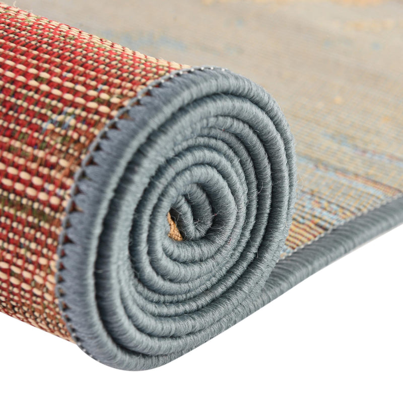 Urban Terrace Collection Area Rug -  Arbour Rectangle Multi  lifestyle 13