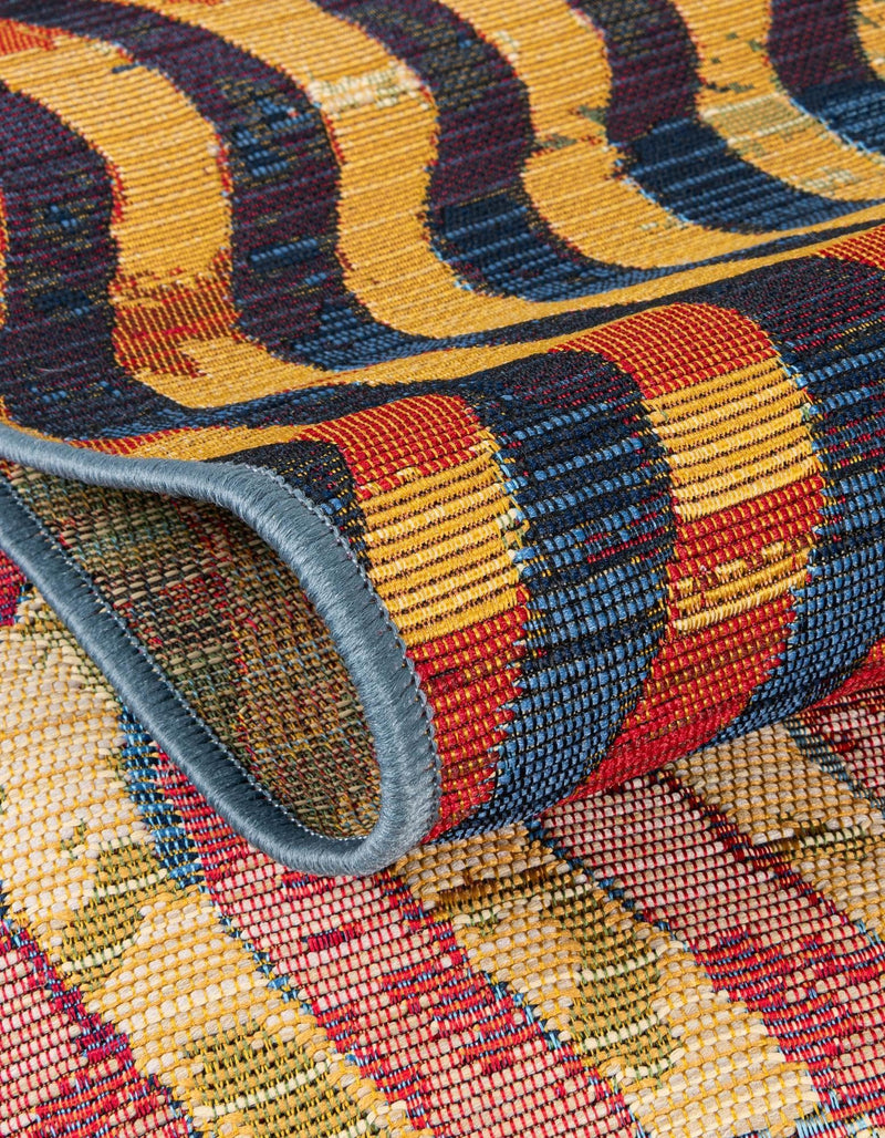 Urban Terrace Collection Area Rug -  Walkway Rectangle Multi  lifestyle 12