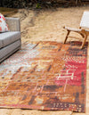 Urban Terrace Collection Area Rug -  Overlook Rectangle Multi  lifestyle 2