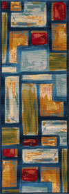 Urban Terrace Collection Area Rug -  Portico Runner Multi  lifestyle 16