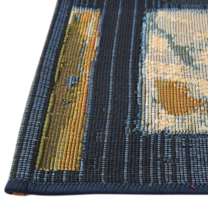 Urban Terrace Collection Area Rug -  Portico Rectangle Multi  lifestyle 8
