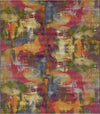 Urban Terrace Collection Area Rug -  Atrium Rectangle Multi  lifestyle 2