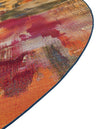 Urban Terrace Collection Area Rug -  Atrium Round Multi  lifestyle 16