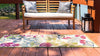 Garden Terrace Escape Collection Area Rug -  Evergreen Runner Cream  lifestyle 12