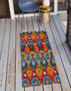 Urban Terrace Collection Area Rug -  Compass Runner Multi  lifestyle 33