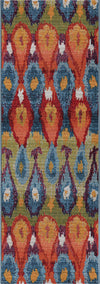 Urban Terrace Collection Area Rug -  Compass Runner Multi  lifestyle 18