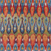 Urban Terrace Collection Area Rug -  Compass Square Multi  lifestyle 20