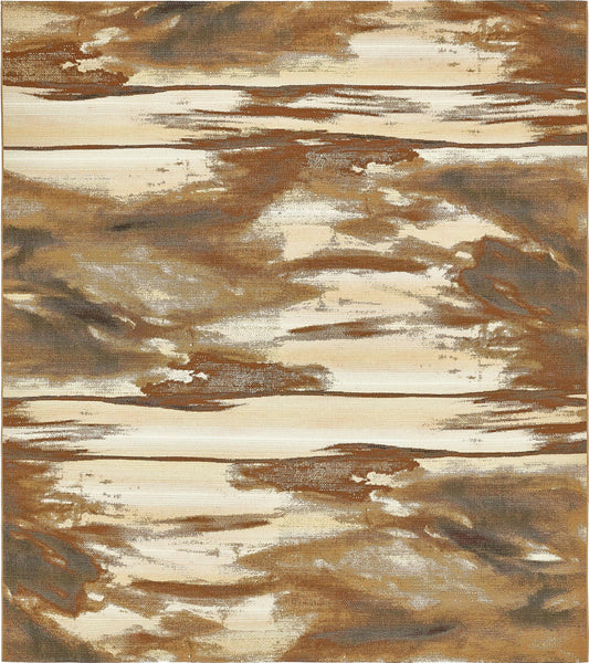 Urban Terrace Collection Area Rug -  Habitat Rectangle Brown Main