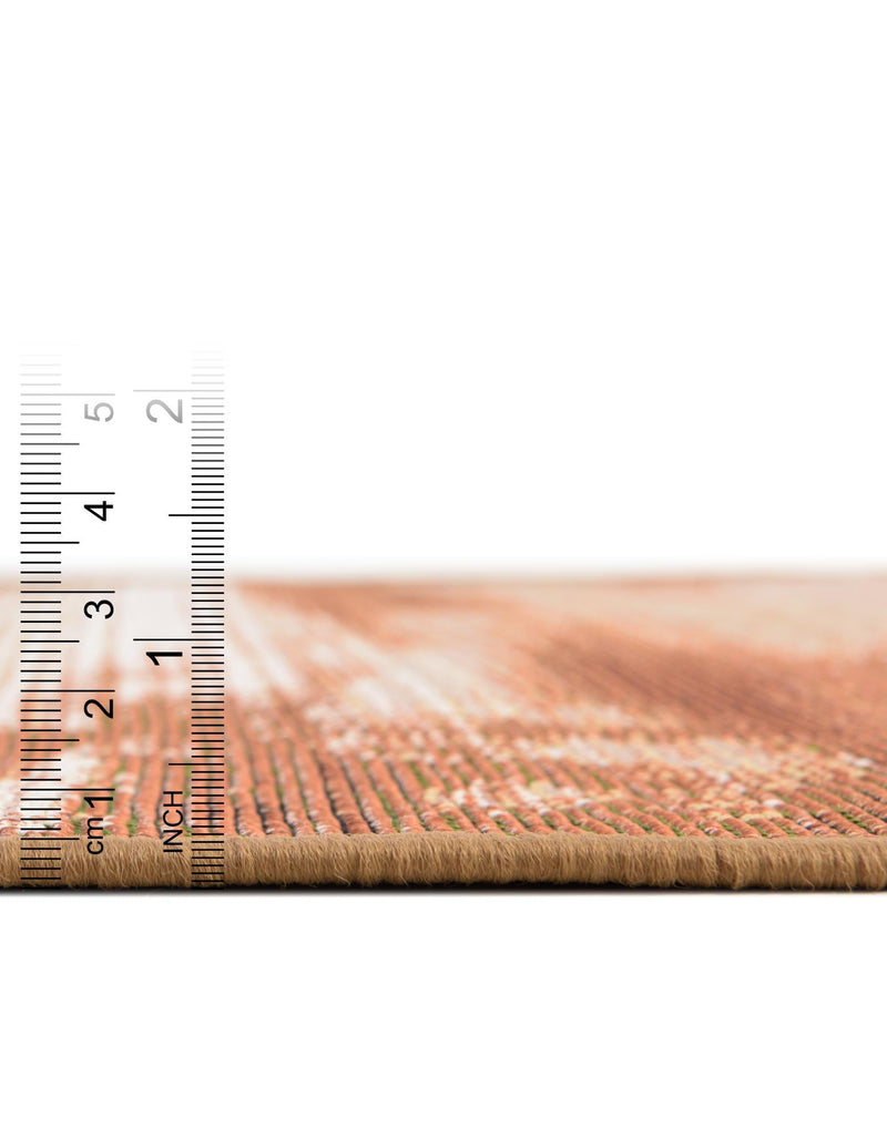 Urban Terrace Collection Area Rug -  Habitat Round Brown  lifestyle 38