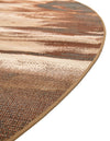 Urban Terrace Collection Area Rug -  Habitat Round Brown  lifestyle 42