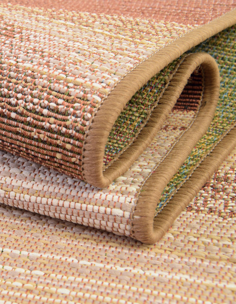 Urban Terrace Collection Area Rug -  Habitat Round Brown  lifestyle 54