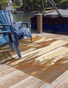 Urban Terrace Collection Area Rug -  Habitat Square Brown  lifestyle 26