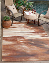 Urban Terrace Collection Area Rug -  Habitat Rectangle Brown  lifestyle 3
