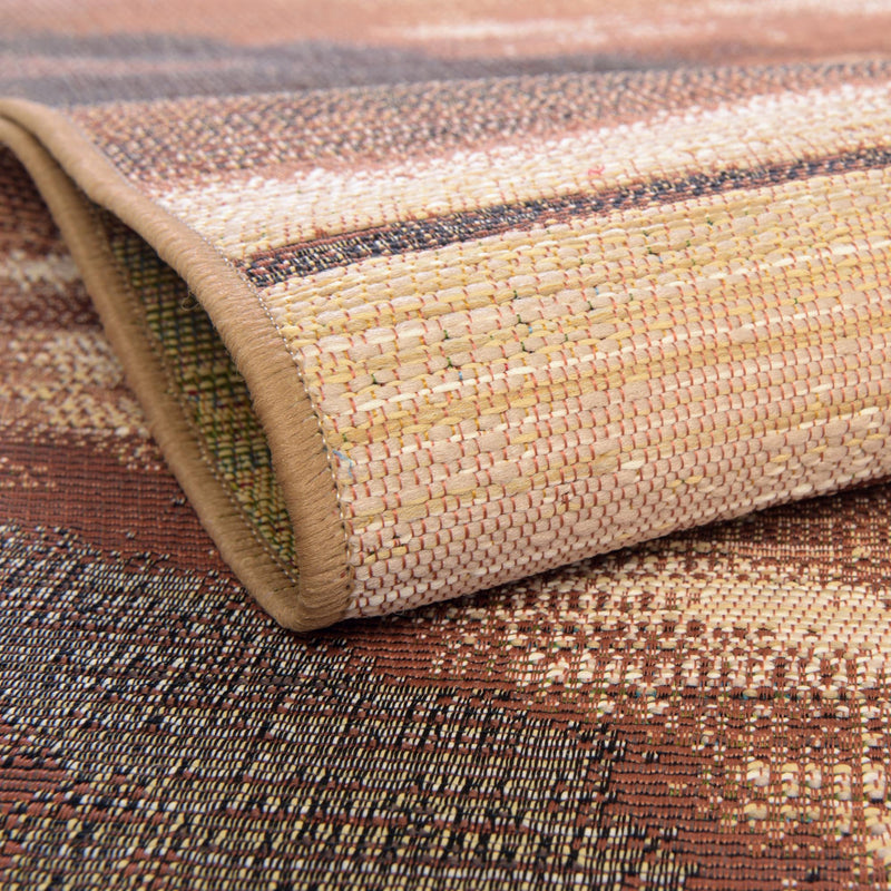 Urban Terrace Collection Area Rug -  Habitat Rectangle Brown  lifestyle 9