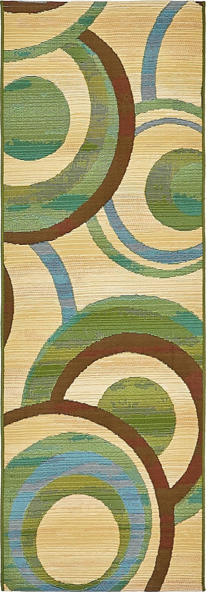 Urban Terrace Collection Area Rug -  Penthouse Runner Beige  lifestyle 3