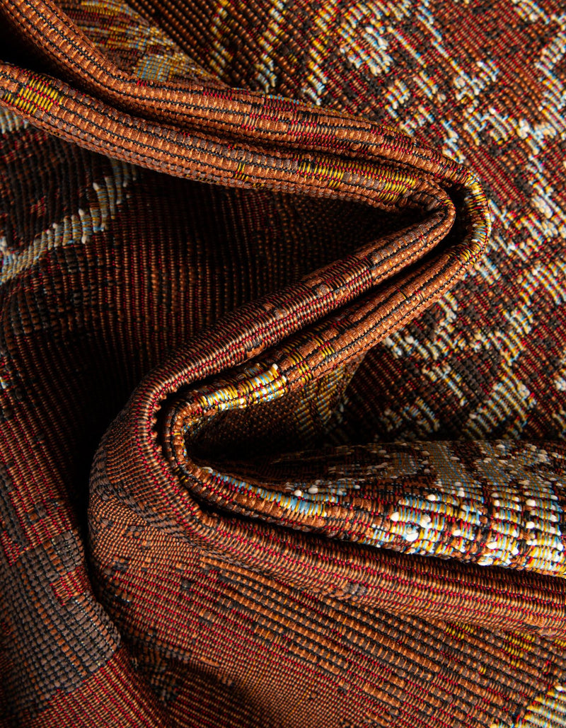 Urban Terrace Collection Area Rug -  Veranda Rectangle Rust Red  lifestyle 6