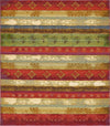 Urban Terrace Collection Area Rug -  Rooftop Rectangle Multi Main