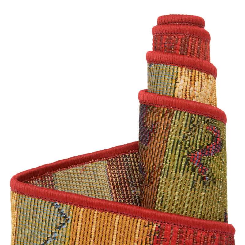 Urban Terrace Collection Area Rug -  Rooftop Rectangle Multi  lifestyle 13