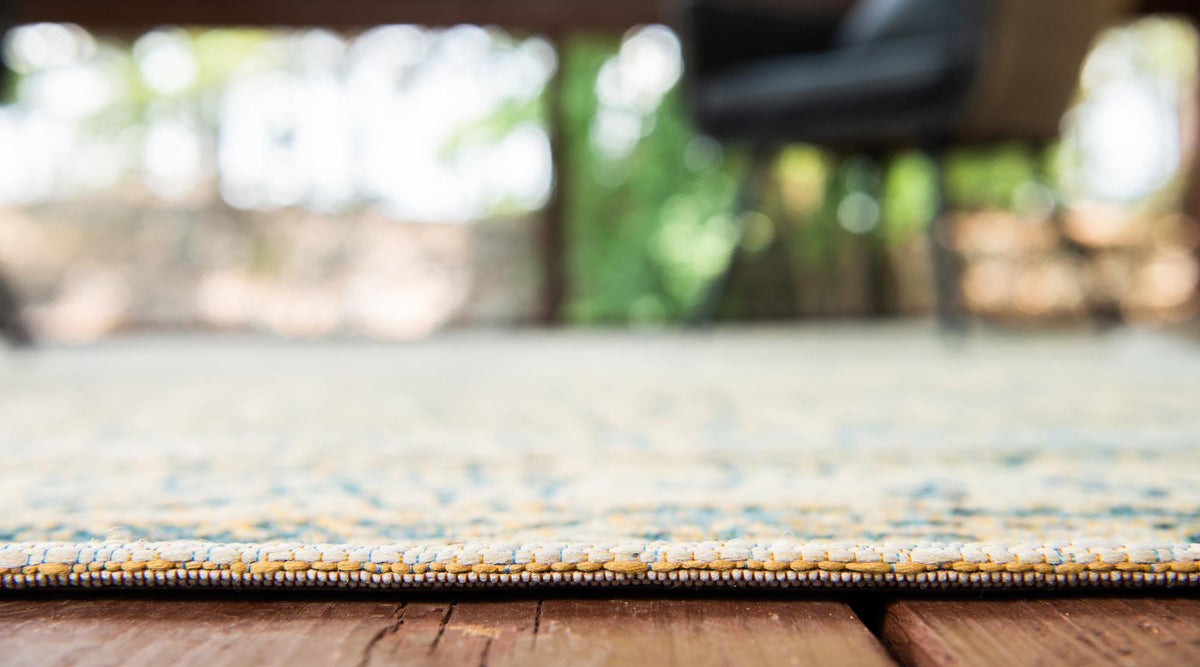 Garden Terrace Escape Collection Area Rug -  Avenue Rectangle Beige  lifestyle 6