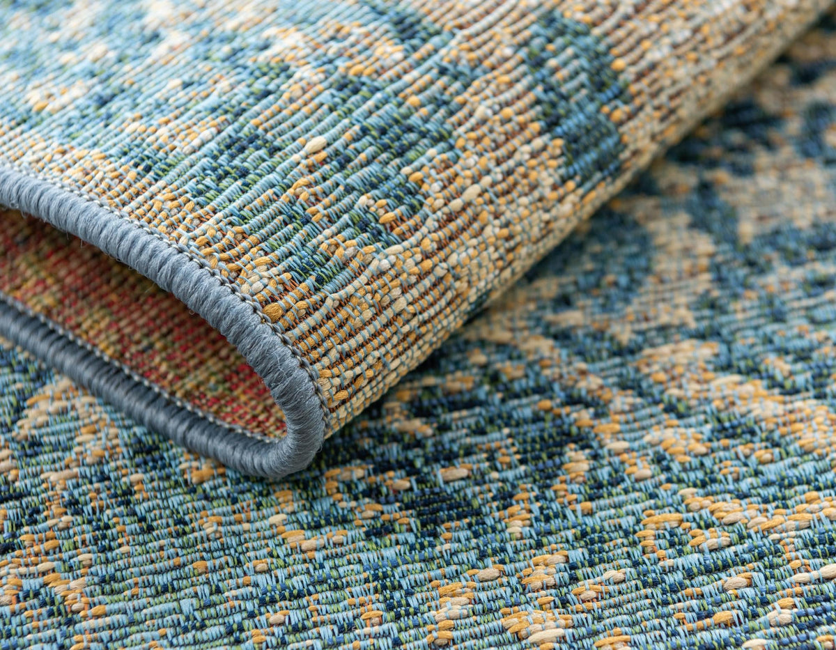 Garden Terrace Escape Collection Area Rug -  Avenue Rectangle Beige  lifestyle 8