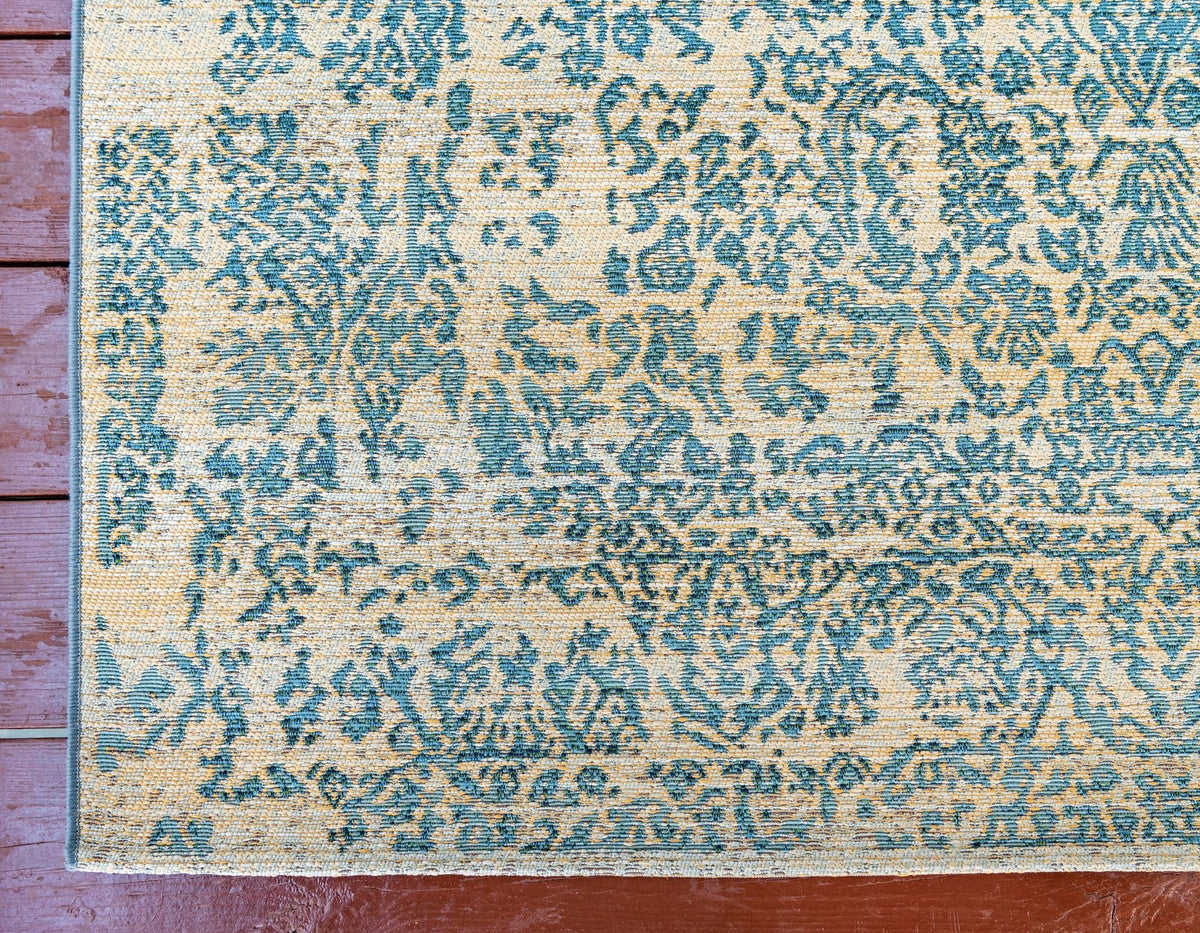 Garden Terrace Escape Collection Area Rug -  Avenue Rectangle Beige  lifestyle 10