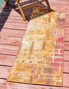 Urban Terrace Collection Area Rug -  Overlook Runner Multi  lifestyle 20