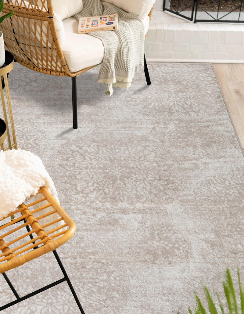 Riviera Elegance Collection Area Rug -  Monaco (Beige) Rectangle Beige  lifestyle 26