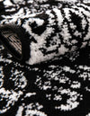 Riviera Elegance Collection Area Rug -  Monaco (Black) Rectangle Black  lifestyle 22