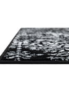 Riviera Elegance Collection Area Rug -  Monaco (Black) Rectangle Black  lifestyle 36