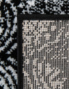 Riviera Elegance Collection Area Rug -  Monaco (Black) Rectangle Black  lifestyle 40