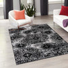 Riviera Elegance Collection Area Rug -  Monaco (Black) Rectangle Black  lifestyle 52