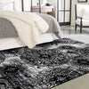 Riviera Elegance Collection Area Rug -  Monaco (Black) Rectangle Black  lifestyle 54