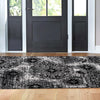 Riviera Elegance Collection Area Rug -  Monaco (Black) Rectangle Black  lifestyle 55