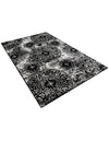 Riviera Elegance Collection Area Rug -  Monaco (Black) Rectangle Black  lifestyle 6