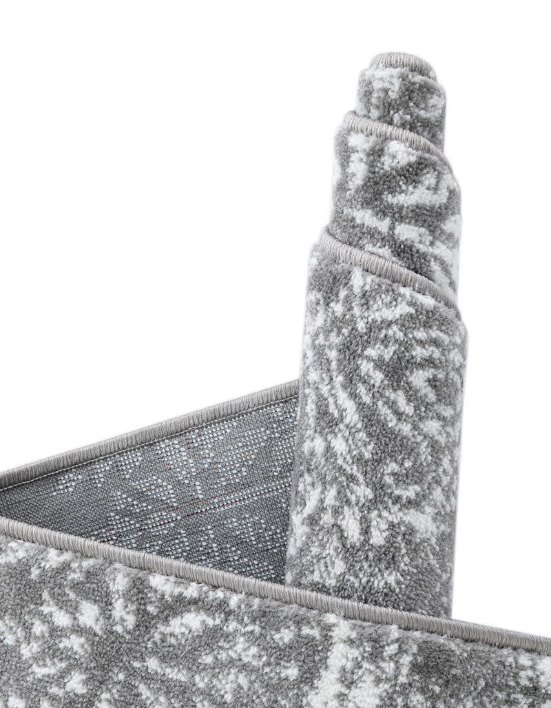 Riviera Elegance Collection Area Rug -  Monaco (Gray) Rectangle Gray  lifestyle 40