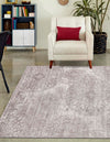 Riviera Elegance Collection Area Rug -  Monaco (Light Gray) Rectangle Light Gray  lifestyle 20