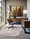 Riviera Elegance Collection Area Rug -  Monaco (Light Gray) Rectangle Light Gray  lifestyle 36