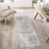 Riviera Elegance Collection Area Rug -  Monaco (Light Gray) Runner Light Gray  lifestyle 66