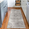 Riviera Elegance Collection Area Rug -  Monaco (Light Gray) Runner Light Gray  lifestyle 68