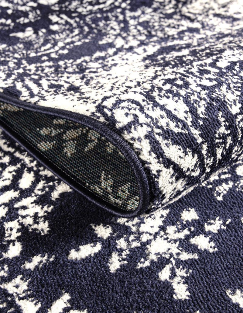 Riviera Elegance Collection Area Rug -  Monaco (Navy Blue) Rectangle Navy Blue  lifestyle 23