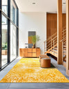 Riviera Elegance Collection Area Rug -  Monaco (Yellow) Rectangle Yellow  lifestyle 3