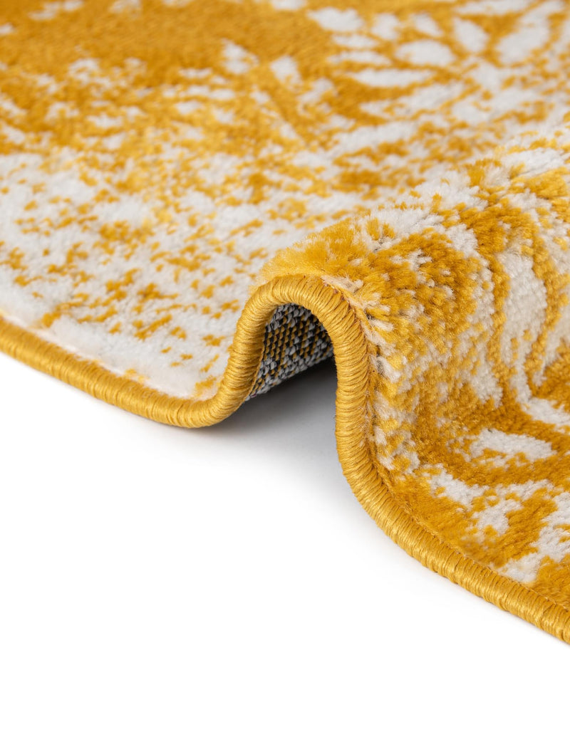 Riviera Elegance Collection Area Rug -  Monaco (Yellow) Rectangle Yellow  lifestyle 35